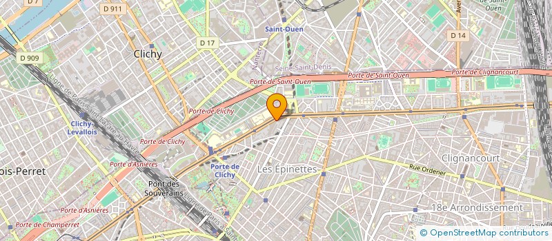 localisation de l'entreprise MONSIEUR LIONEL PREVOST  PARIS