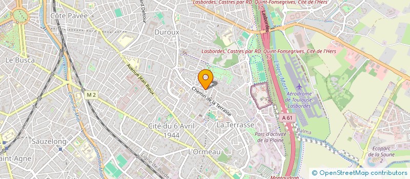 localisation de l'entreprise MONSIEUR LIONEL PUJOLS à TOULOUSE