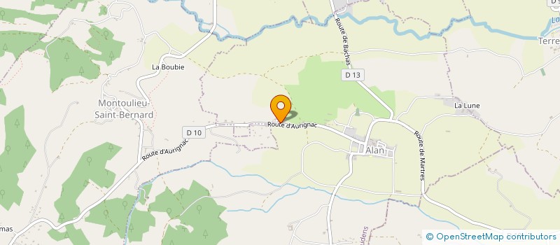 localisation de l'entreprise MONSIEUR LIONEL RADOU  ALAN