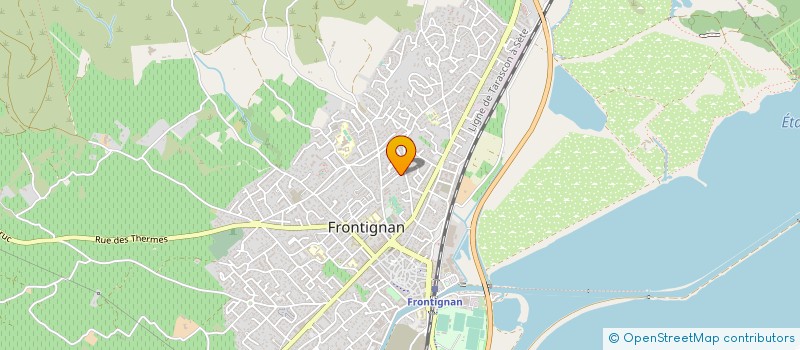 localisation de l'entreprise MONSIEUR LIONEL RAJAUT à FRONTIGNAN