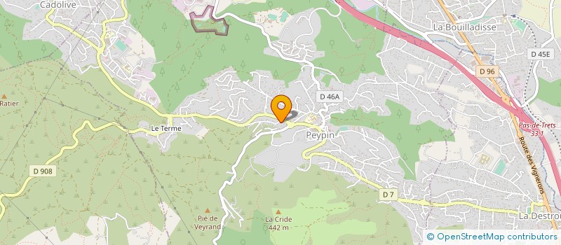 localisation de l'entreprise MONSIEUR LIONEL RANDO  PEYPIN