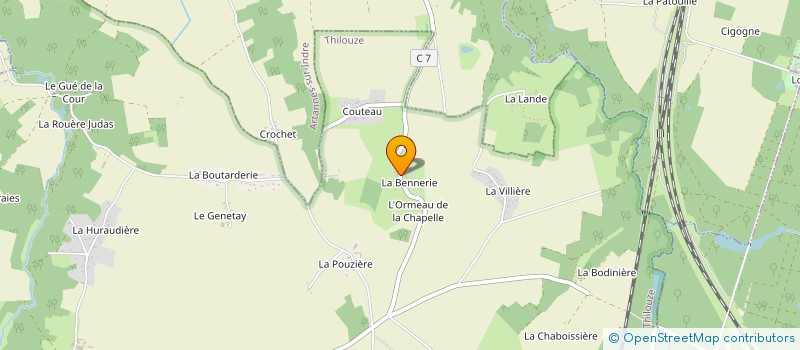 localisation de l'entreprise MONSIEUR LIONEL RENARD  VILLEPERDUE