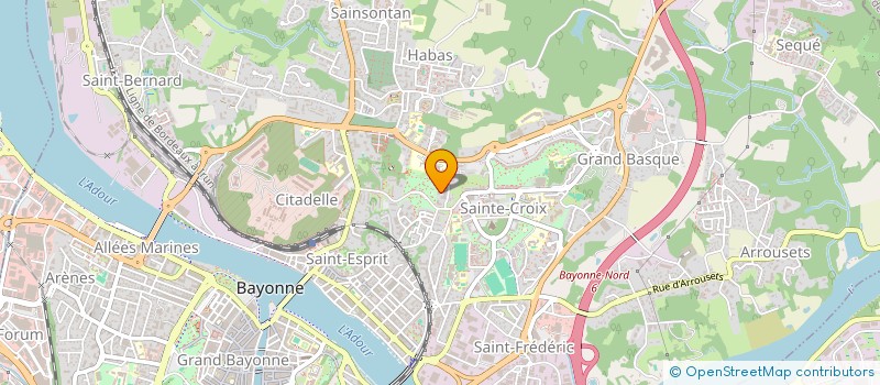 localisation de l'entreprise MONSIEUR LIONEL RENAUD à BAYONNE