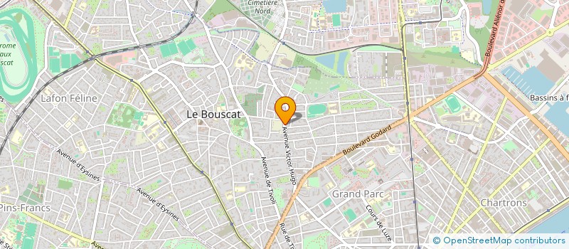 localisation de l'entreprise MONSIEUR LIONEL RENAULT à LE BOUSCAT