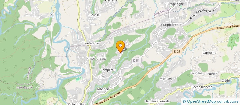 localisation de l'entreprise MONSIEUR LIONEL RENIER  PETIT-BOURG