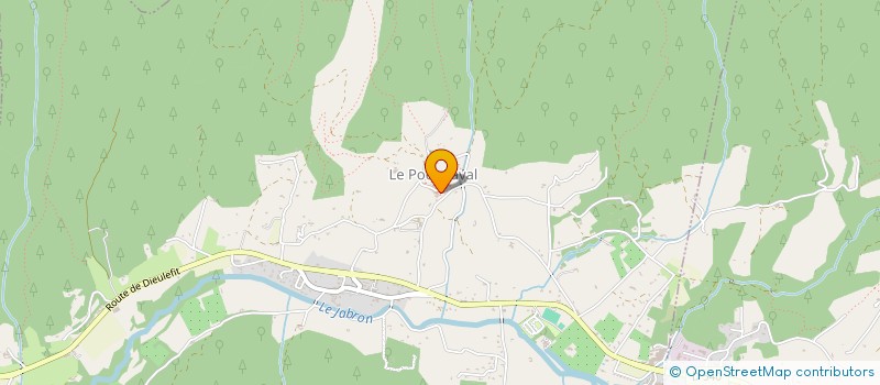 localisation de l'entreprise MONSIEUR LIONEL REY  LE POET-LAVAL