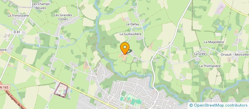 localisation de l'entreprise MONSIEUR LIONEL RICAUD  SAUTRON