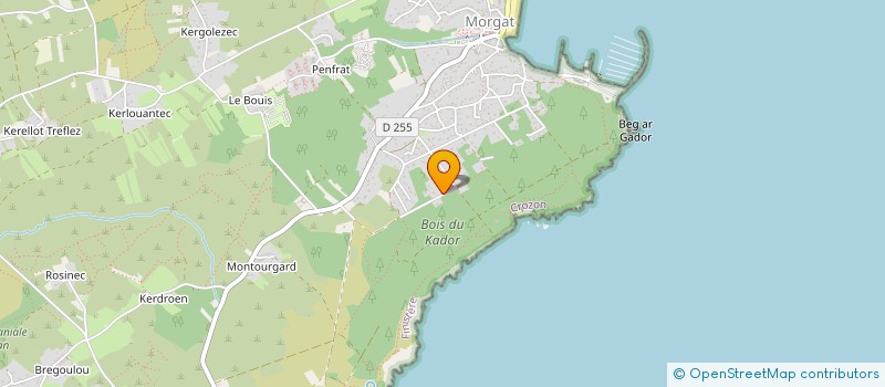 localisation de l'entreprise MONSIEUR LIONEL RICHOU  CROZON