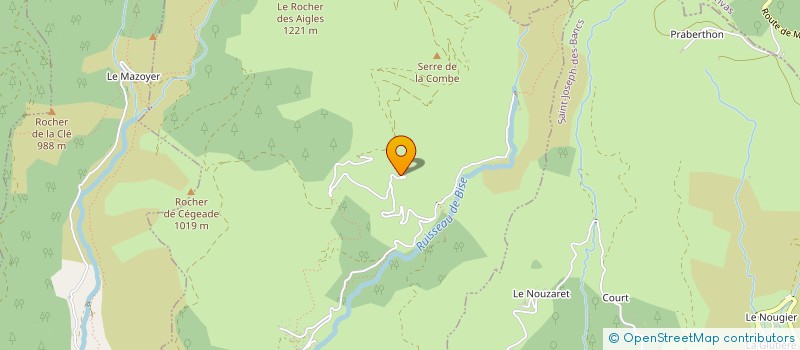 localisation de l'entreprise MONSIEUR LIONEL RIFFARD  GENESTELLE