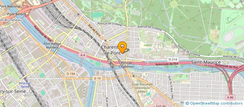 localisation de l'entreprise MONSIEUR LIONEL RIGAL  CHARENTON-LE-PONT