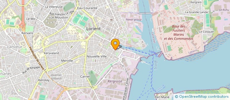 localisation de l'entreprise MONSIEUR LIONEL RINGOT à LORIENT