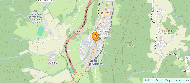 localisation de l'entreprise MONSIEUR LIONEL RIONDET  MONESTIER-DE-CLERMONT