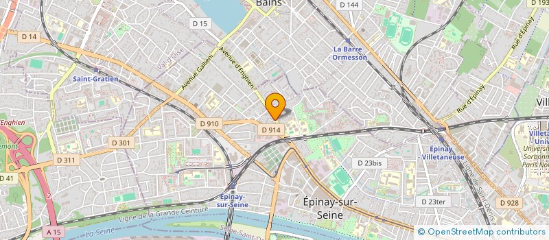 localisation de l'entreprise MONSIEUR LIONEL RIPPERT  EPINAY-SUR-SEINE