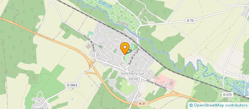 localisation de l'entreprise MONSIEUR LIONEL ROBERT  JONCHERY-SUR-VESLE