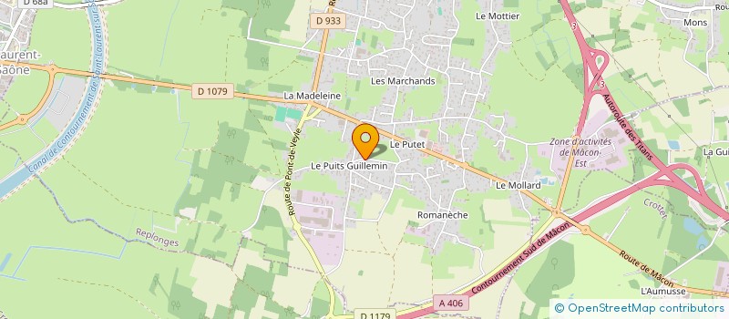 localisation de l'entreprise MONSIEUR LIONEL ROBIN à REPLONGES