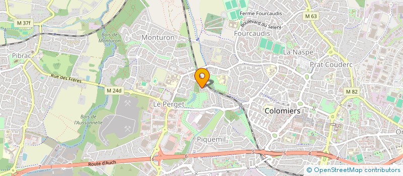 localisation de l'entreprise MONSIEUR LIONEL RODONY-CASTAING à COLOMIERS