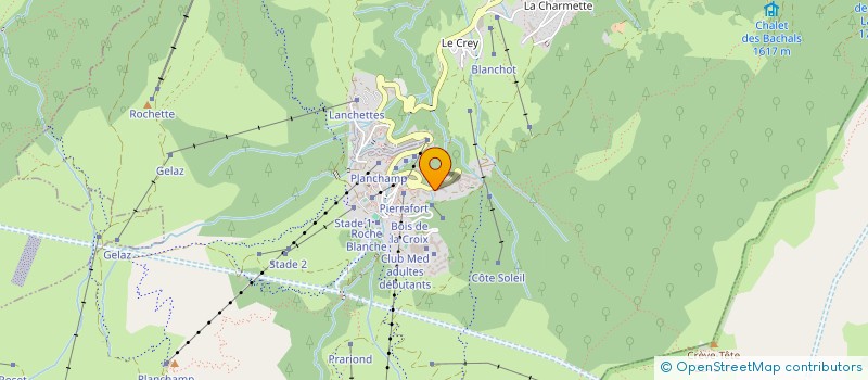 localisation de l'entreprise MONSIEUR LIONEL ROSENFELD  LES AVANCHERS-VALMOREL