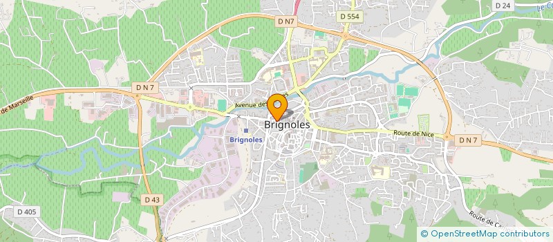 localisation de l'entreprise MONSIEUR LIONEL ROSSAT à BRIGNOLES