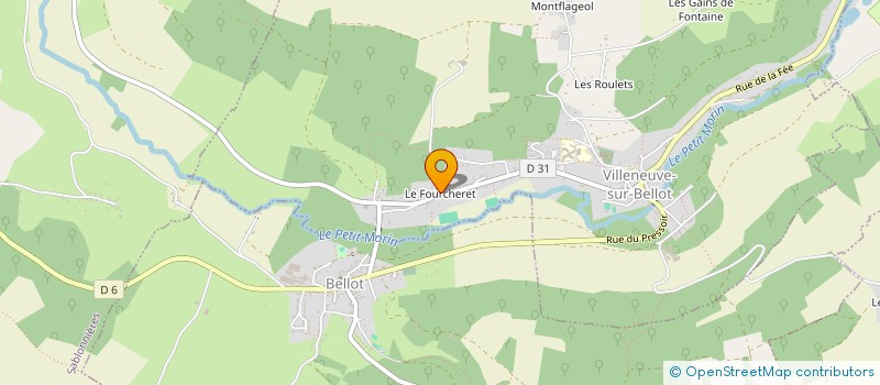 localisation de l'entreprise MONSIEUR LIONEL ROUCHON à VILLENEUVE-SUR-BELLOT