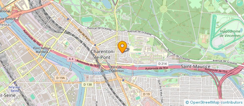 localisation de l'entreprise MONSIEUR LIONEL ROUCHOU  SAINT-MAURICE