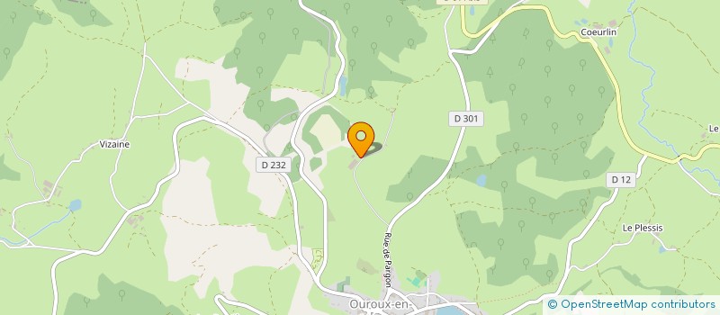 localisation de l'entreprise MONSIEUR LIONEL ROULLIER à OUROUX-EN-MORVAN