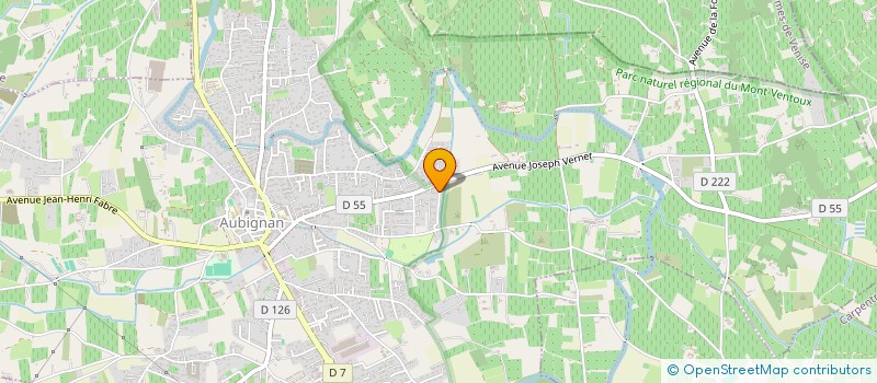 localisation de l'entreprise MONSIEUR LIONEL ROUX  AUBIGNAN
