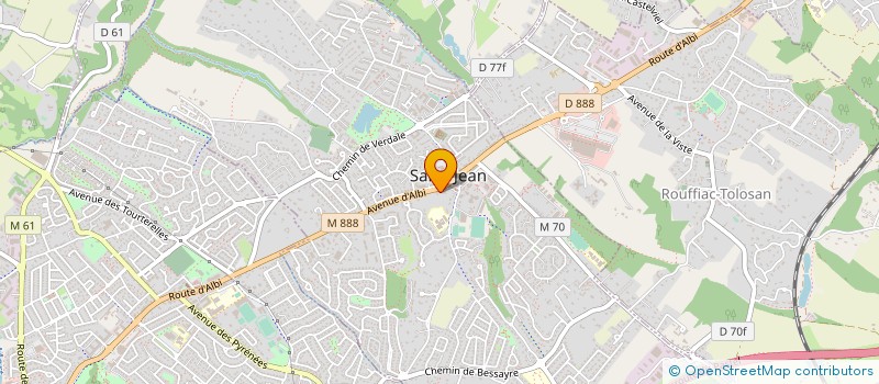 localisation de l'entreprise MONSIEUR LIONEL RUIZ  SAINT-JEAN