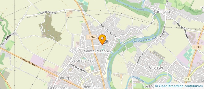 localisation de l'entreprise MONSIEUR LIONEL SABOURIN à NIORT
