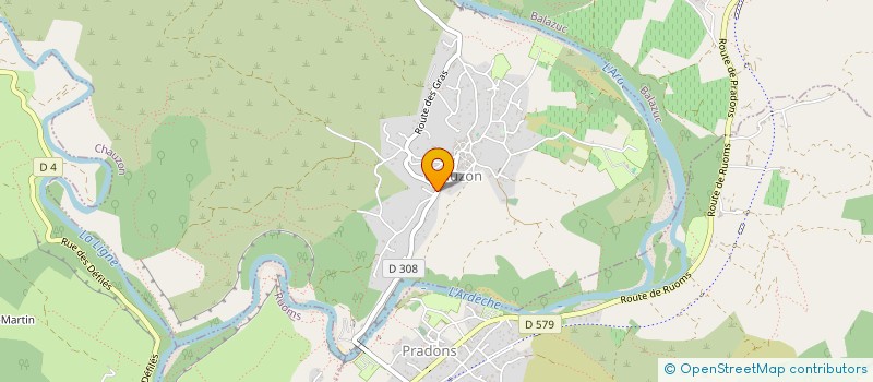 localisation de l'entreprise MONSIEUR LIONEL SALVADORI à CHAUZON