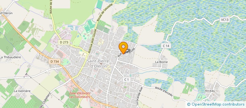 localisation de l'entreprise MONSIEUR LIONEL SAUTON  SAINT-PIERRE-D'OLERON