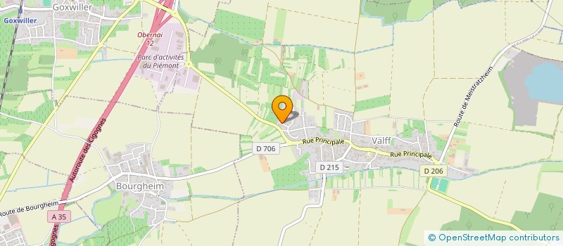 localisation de l'entreprise MONSIEUR LIONEL SCHALK  VALFF