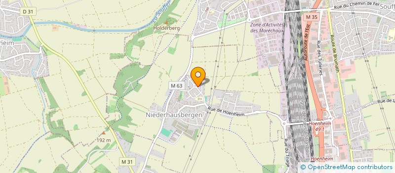 localisation de l'entreprise MONSIEUR LIONEL SCOTTO-DI-CARLO  NIEDERHAUSBERGEN