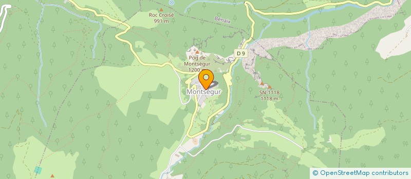 localisation de l'entreprise MONSIEUR LIONEL SEGUELA à MONTSEGUR