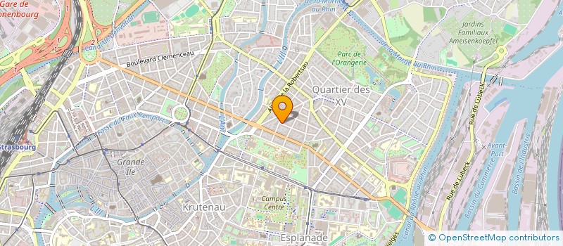 localisation de l'entreprise MONSIEUR LIONEL SELLAM à STRASBOURG