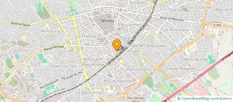 localisation de l'entreprise MONSIEUR LIONEL SENDRA  NIMES