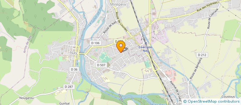 localisation de l'entreprise MONSIEUR LIONEL SESTIAA  NAY