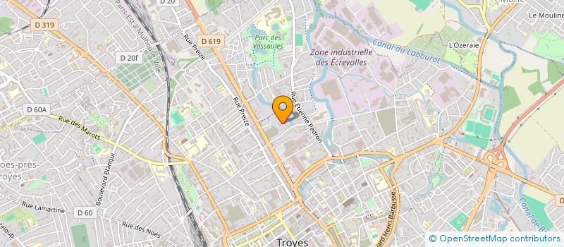 localisation de l'entreprise MONSIEUR LIONEL SILA à TROYES