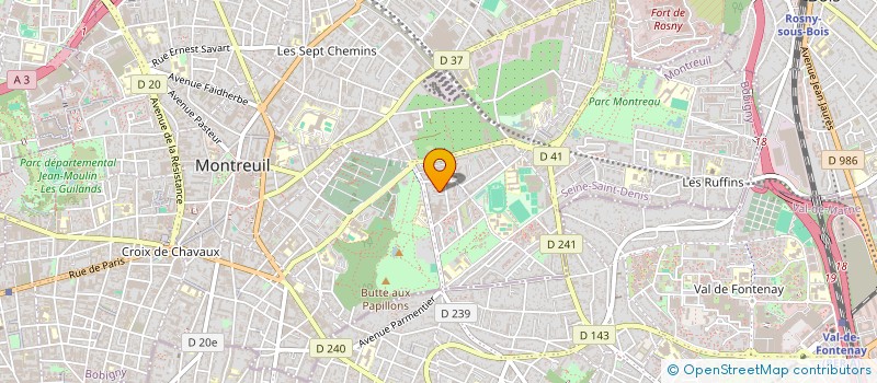 localisation de l'entreprise MONSIEUR LIONEL SIMAH  MONTREUIL