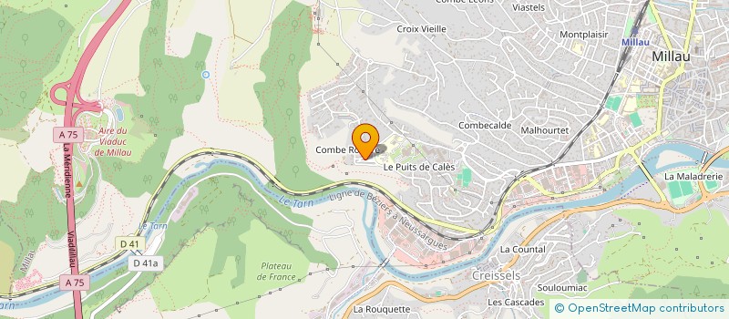 localisation de l'entreprise MONSIEUR LIONEL SIMON  LA ROQUE STE MARGUERITE