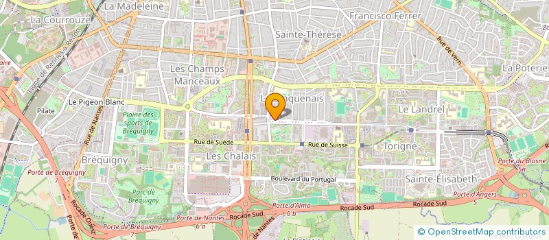 localisation de l'entreprise MONSIEUR LIONEL SIMONETTI  RENNES