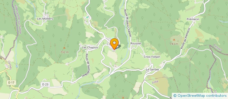 localisation de l'entreprise MONSIEUR LIONEL SIVIGNON  EMERINGES