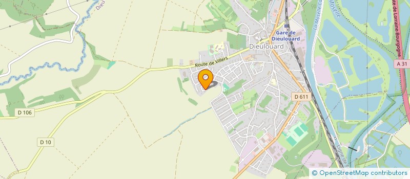 localisation de l'entreprise MONSIEUR LIONEL SPIAZZI  DIEULOUARD