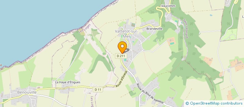 localisation de l'entreprise MONSIEUR LIONEL STIEVENARD  VATTETOT-SUR-MER