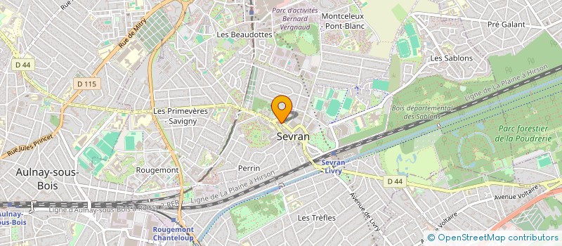 localisation de l'entreprise MONSIEUR LIONEL SULTAN à SEVRAN