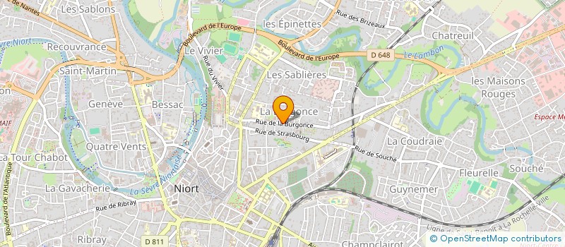 localisation de l'entreprise MONSIEUR LIONEL TABA-GOMA à NIORT