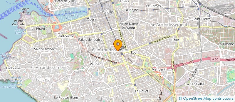localisation de l'entreprise MONSIEUR LIONEL TAIEB à MARSEILLE