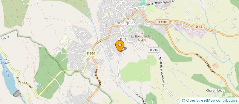 localisation de l'entreprise MONSIEUR LIONEL TARCHALA à FORCALQUIER
