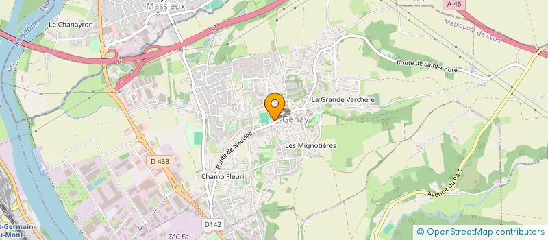 localisation de l'entreprise MONSIEUR LIONEL TETARD  GENAY