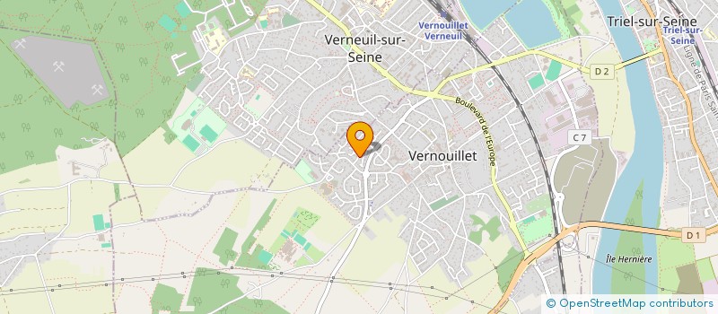 localisation de l'entreprise MONSIEUR LIONEL THION à VERNOUILLET