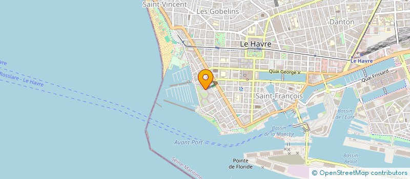localisation de l'entreprise MONSIEUR LIONEL THOMAS à LE HAVRE